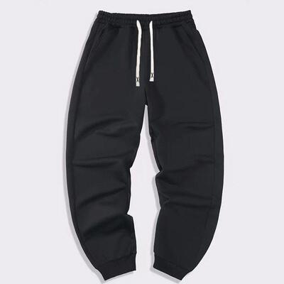 3 set men casual pants regular version color multi straight