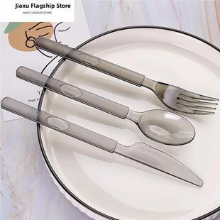 采购产品一次性刀，叉子和勺子，西餐餐具，牛排，清淡的食物，甜