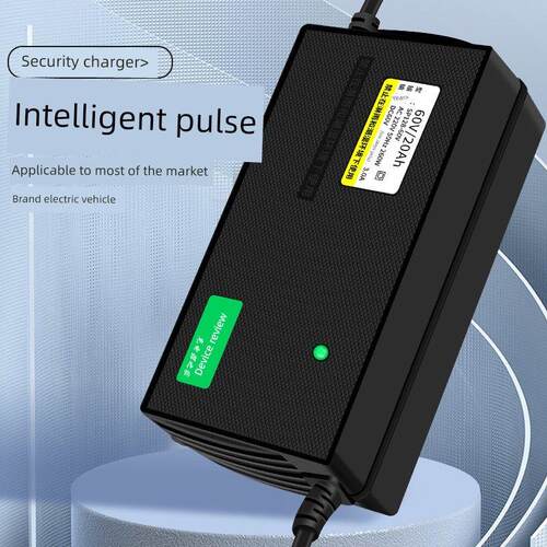 适用于利马原装电动车充电器48V12Ah60V72V新国标智能脉冲充电器