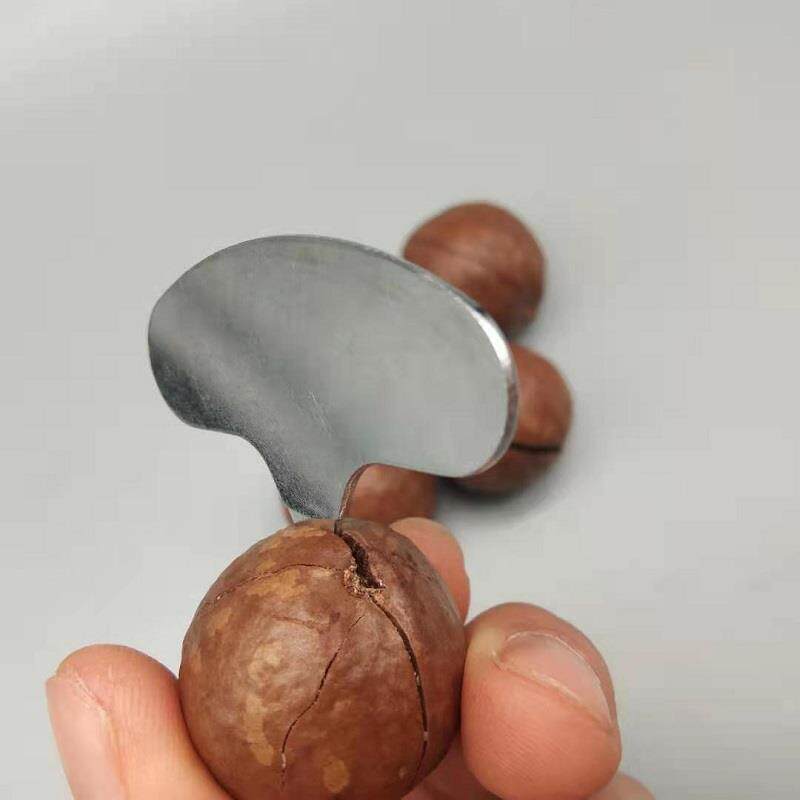 夏威夷果开果器碧根果开口器核桃杏核松子坚果开壳器坚果钥匙包邮