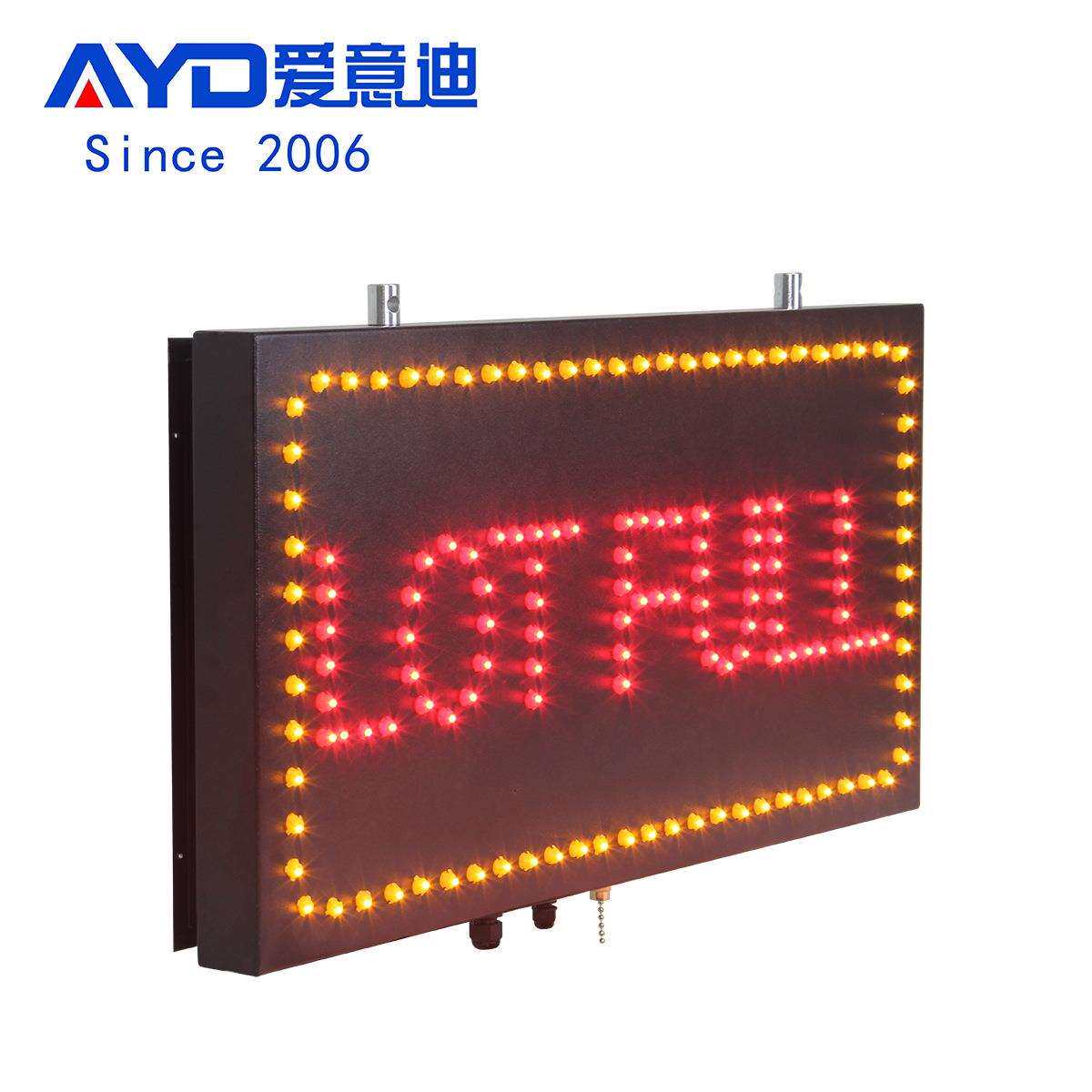 户外防水箱体招牌单面店招门头悬挂灯箱广告牌 LOT FULL 30*60CM