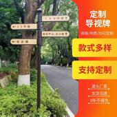 户外指路牌地产指向标识牌风景区分流指示牌商场指引牌公园区引导
