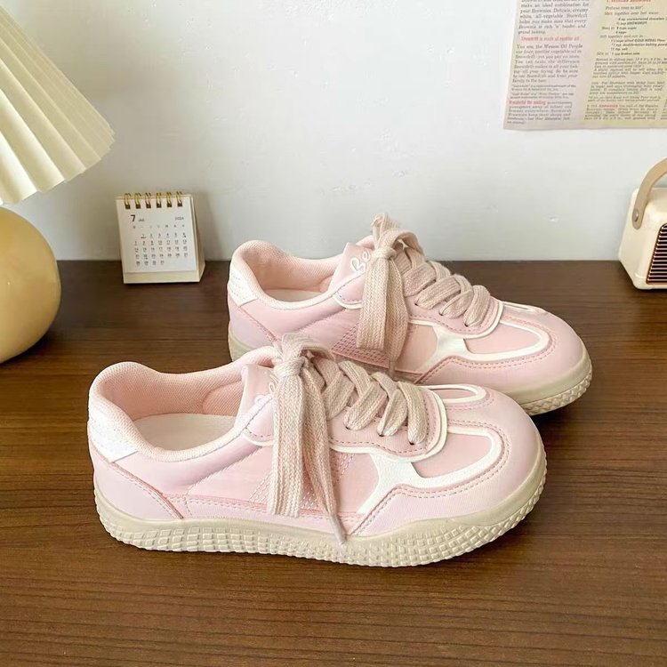 韩系厚休闲鞋底板春夏复古老爹鞋