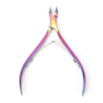 Colorful Nail Cuticle Nipper Clipper 1 Pcs Colorful Scissor