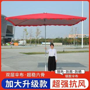遮生阳伞户外摆摊加防厚室外店铺正BPF伞庭院防雨商用专业产大晒
