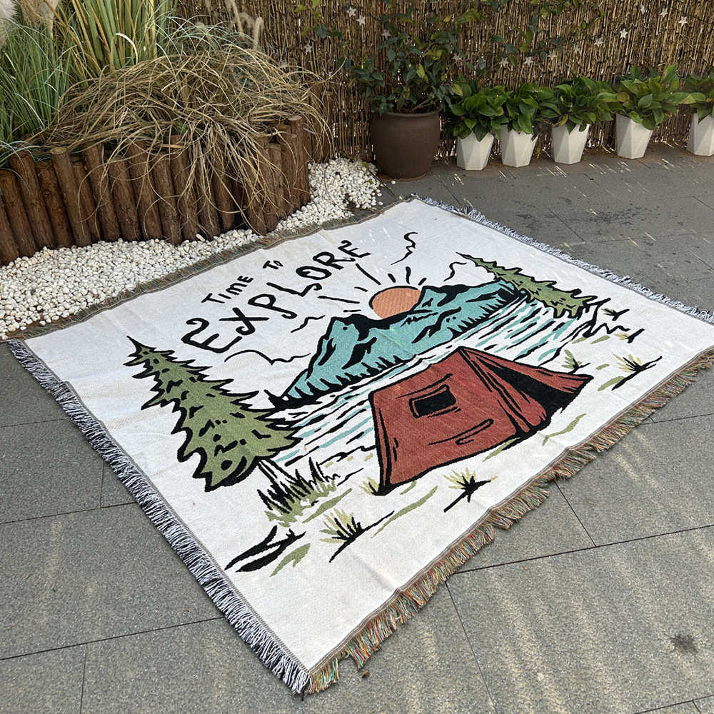 户外野餐垫背景布毯子野餐布复古露营地毯可机洗民族风沙发毯,户外/登山/野营/旅行用品,野餐垫,淘宝优惠券,粉丝福利购,淘宝优惠卷