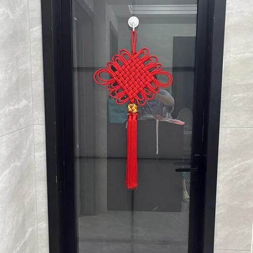 吉祥如意传统手工编织中国结挂件房间入户门客厅玄关喜庆新年装饰