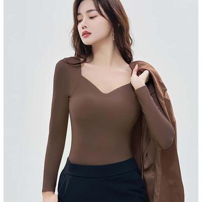 Undercoat, women's long sleeved thermal underwear with