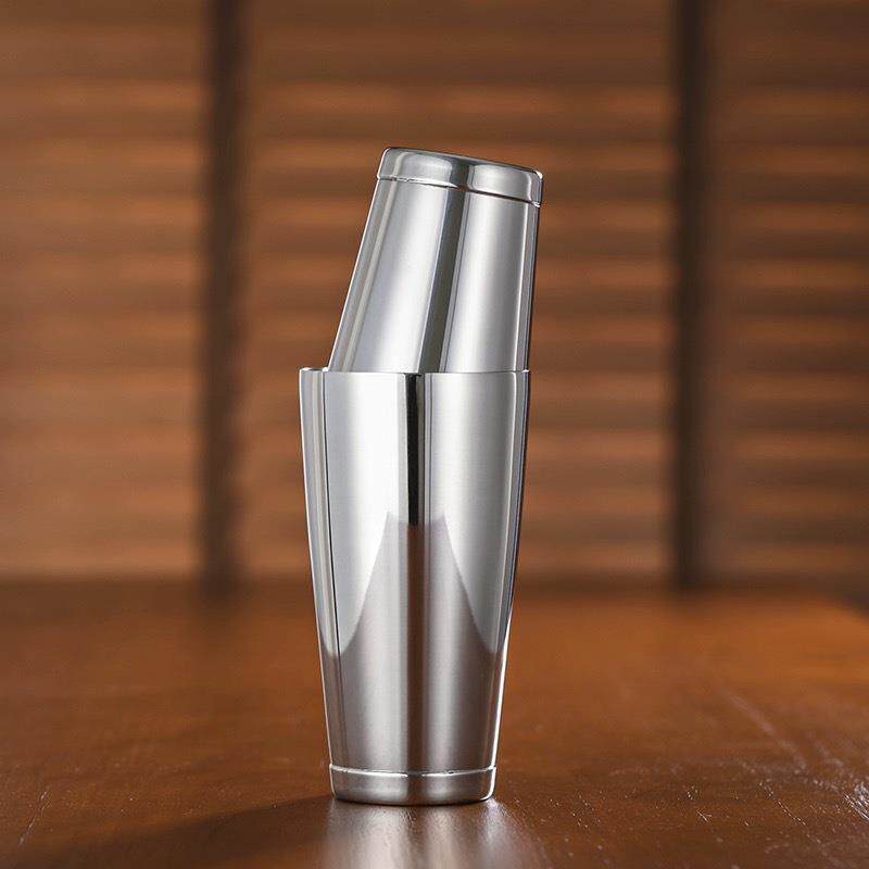 酒吧传奇 美式波士顿调酒壶不锈钢调酒器 鸡尾酒摇壶杯雪克壶套装