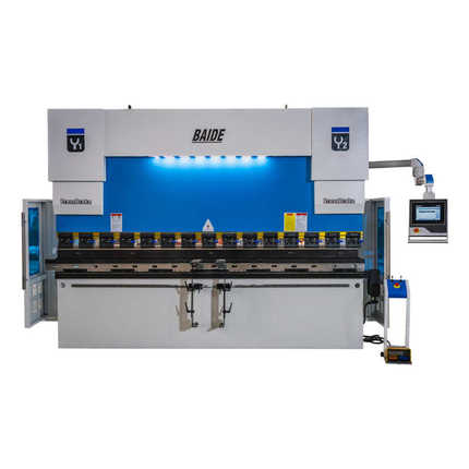 厂家100吨液压折弯机100T3200电液伺服数控折弯机DA53T 不锈钢折