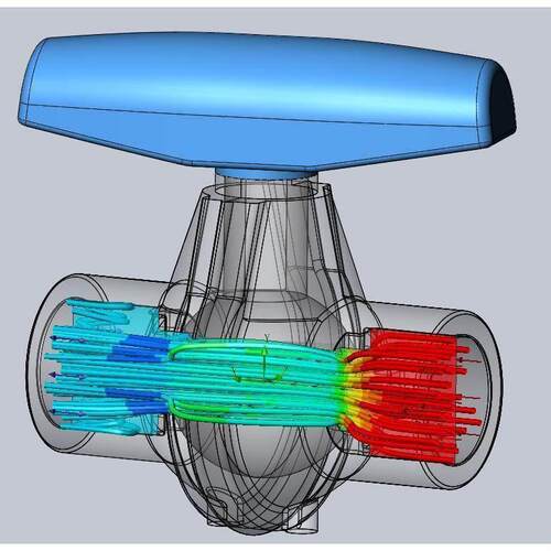 Solidworks flow simulation 数值模拟 流体仿真 代做 fluent cfx