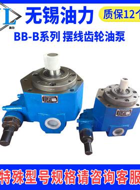 摆线齿轮油泵BB-B2.51016253240506380125Y液压油泵体自吸