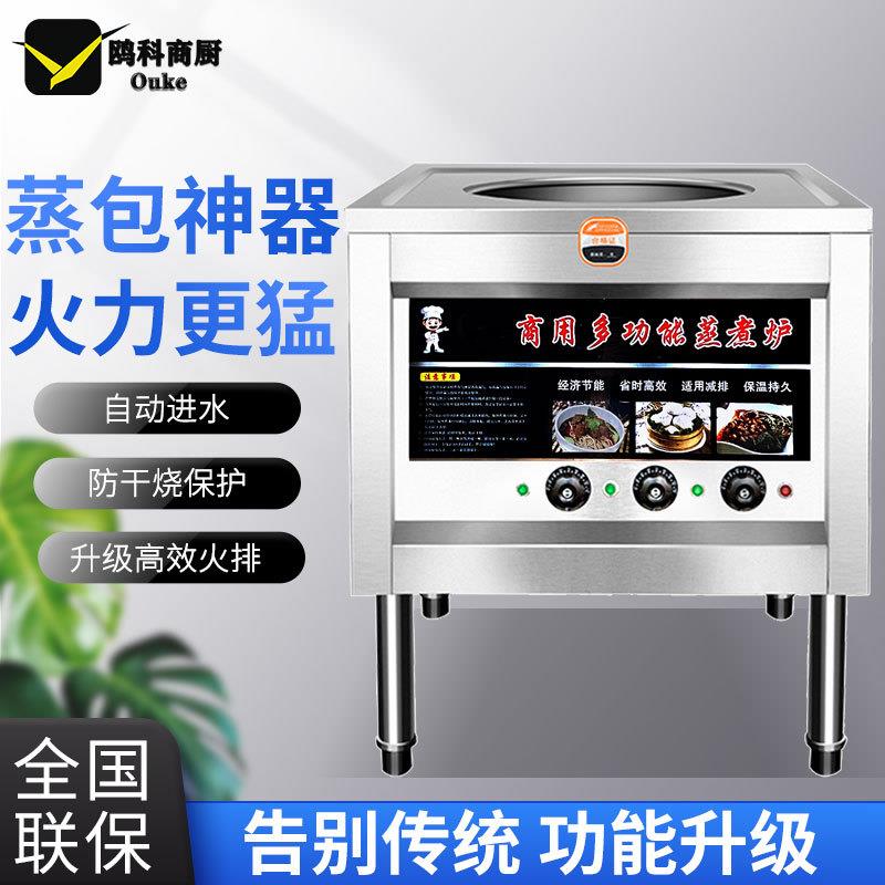 商用蒸包炉电热蒸炉节能蒸包子机燃气馒头蒸汽炉流动摆摊用肠粉炉