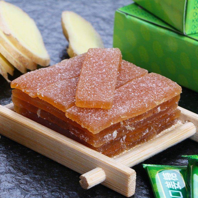 正手宗客家工特产丰顺产金香姜糖姜汁软糖甜辣特原味红糖加辣