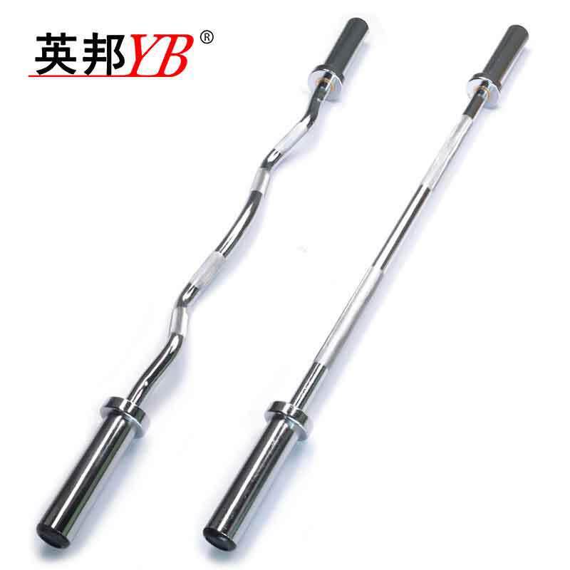 举重杠铃杆直杆举重器材扛铃哑杠铃杆健身房奥杆1.5米1.8米2.2米
