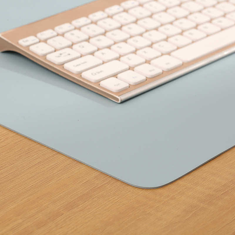 半PU皮革 防水防油鼠标垫餐桌垫硅胶双面皮革