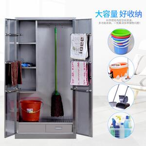 锈钢不清洁工生具用品JH-柜清洁洁柜卫柜保柜拖把柜收纳柜储物柜