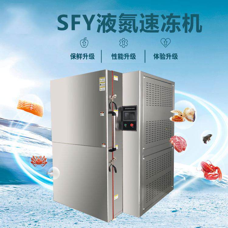 液氮机液氮深冷箱液氮速冻机饺子水果液氮速冻设备液氮速冻机