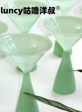 天青色玻璃香插软装摆件线香装置香座家用禅意香炉香托插点香器