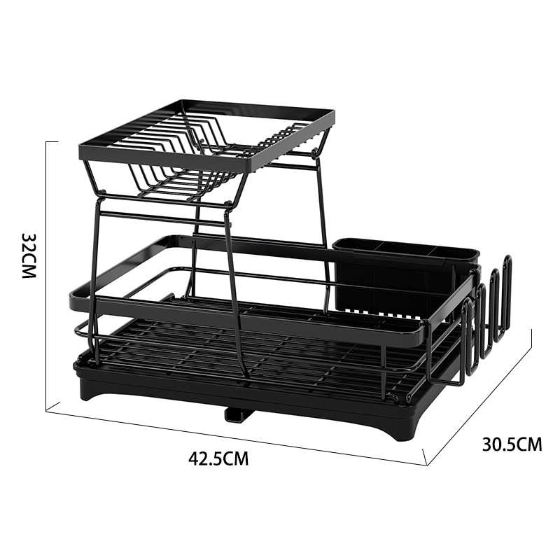 多功能碗物碗筷碗盘置架沥水碗碟架厨房放收纳架架水杯家用