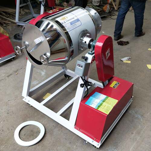 香料干粉预混机360度旋转式医药粉末封闭式混合机