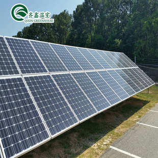 光伏温室大棚厂家太阳能PC阳光板温室大棚水培养殖温室