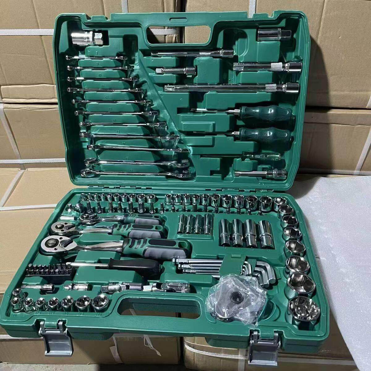 拓亿汽修工具套装汽车维修组套套筒扳手组合工具维修工具修车
