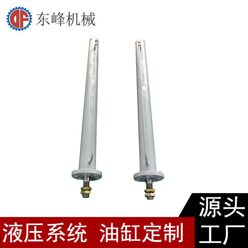 广东非标工程机械液压缸 直径80行程1200FA圆形油缸重型液压油缸