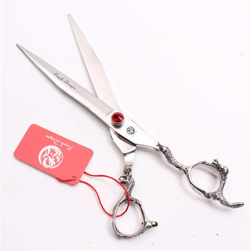 紫龙高档8.0寸专业宠物美容直剪狗狗修毛剪萨摩狗狗剪毛工具送包