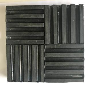 现方形橡缓冲空KAR调减块机床机胶械减震震垫块抗震防滑货防震