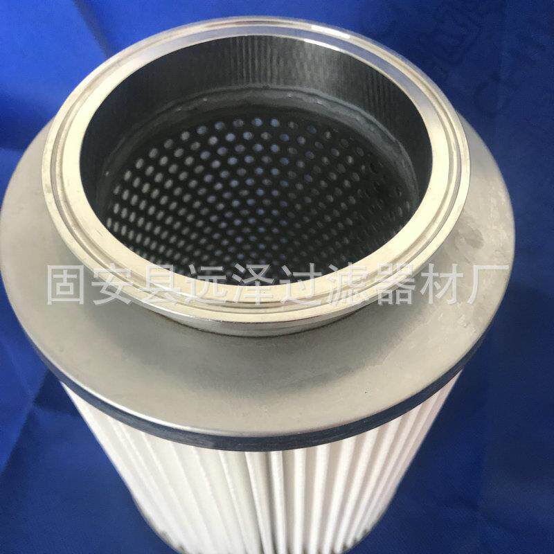 除尘滤芯厂家 无尘粉粹机专用滤芯 滤筒快卡连接进口滤材