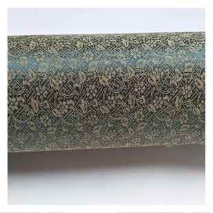 装 裱材料 裱材料85cm带胶高温绫布加厚加密托胶膜锦缎机器用装