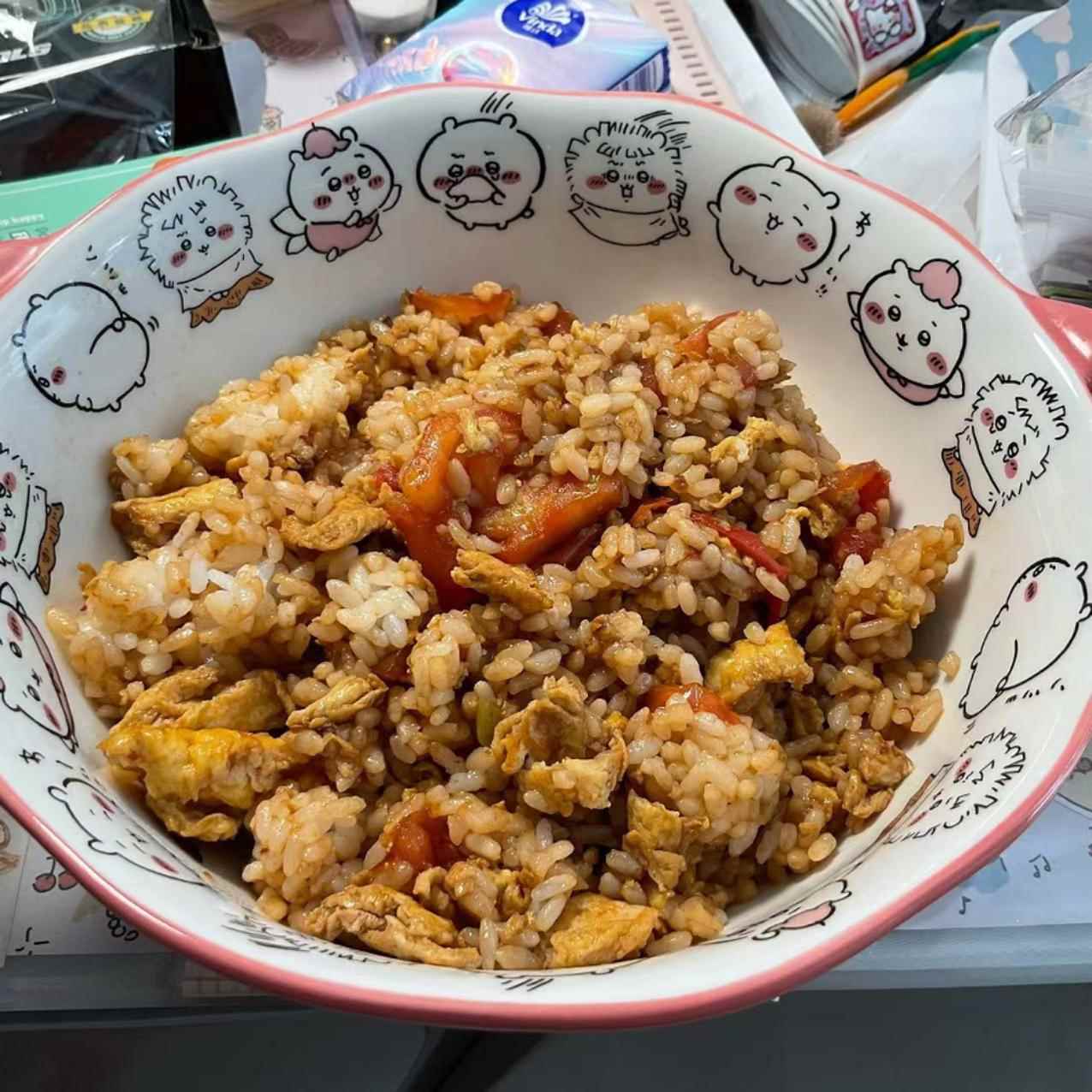 吉伊吉伊吉伊吉伊碗吃饭可香了(带瑕)