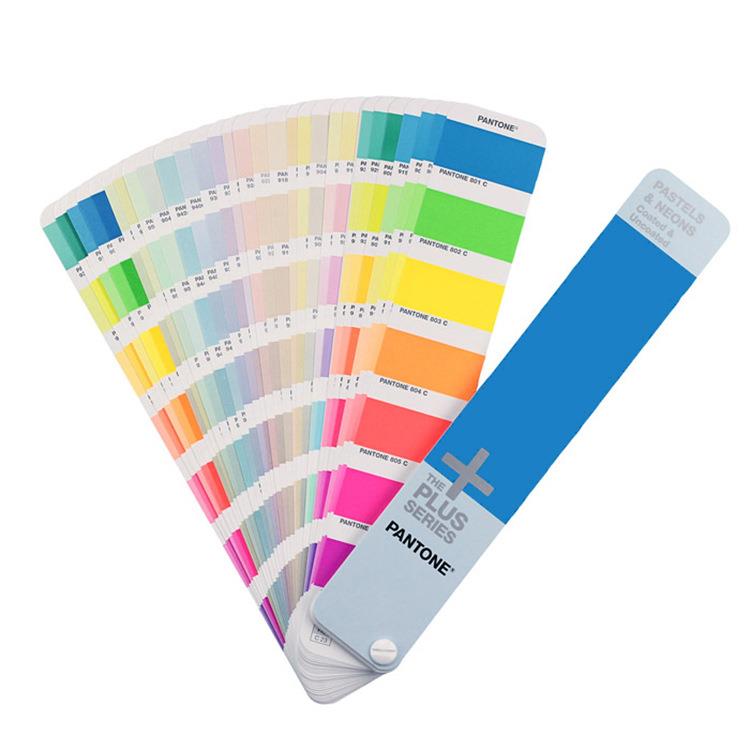 标准色卡 粉彩色&霓虹色色卡-C卡/U卡 GG1504B 9开头