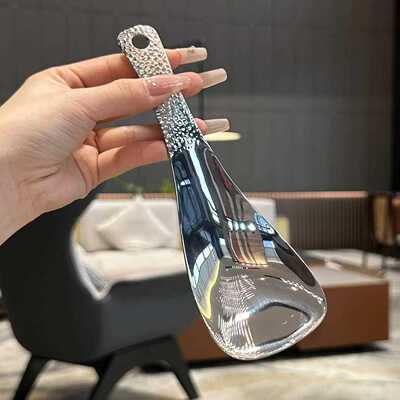 High-quality, thickened stainless steel rice spoon with a ha