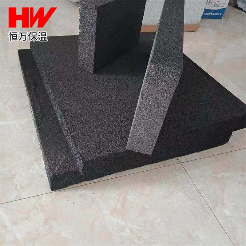 泡沫玻璃保温板140型160型楼顶屋面隔离带A级室内黑色泡沫玻璃板
