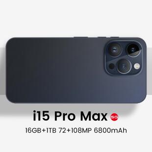 跨境爆款I15 PROMAX跨境手机16+1安卓10灵动岛Incell大屏智能手机