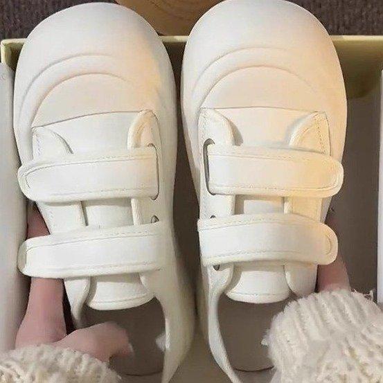 运动鞋小个子厚底华夫阿甘老爹鞋