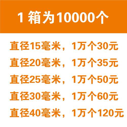 新款直销透明圆贴强粘好撕不干胶透明圆标签 圆形透明封口贴pvc不