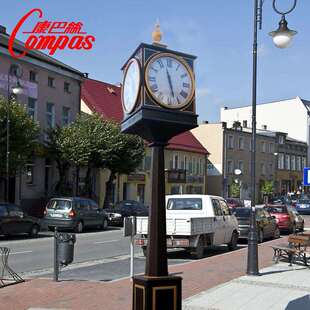 供应康巴丝户外街头精美景观钟园林景观大钟