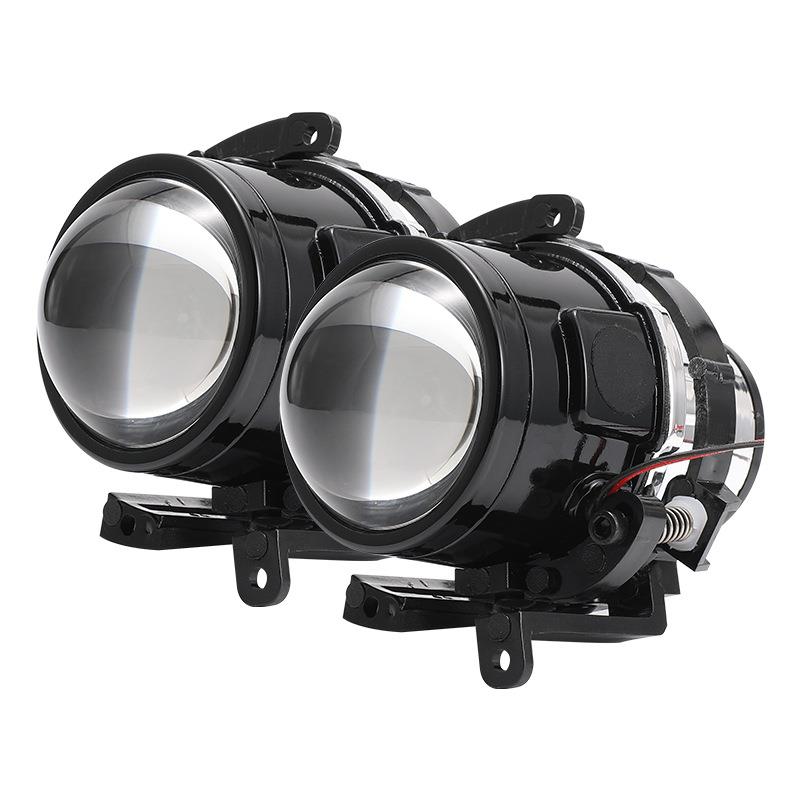 适用19 21雷凌威兰达卡罗拉雾灯透镜改装远近双光氙气前LED无损