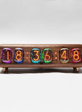 前苏联IN12辉光辉光管时钟手机蓝牙控制辉光灯电子座钟真辉光时钟