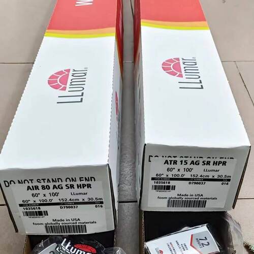 龙膜太阳膜畅悦80高隔热车窗玻璃膜LLUMAR汽车隔热膜太阳膜整卷批