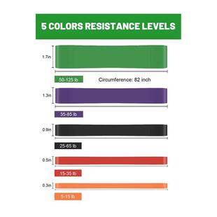 Assistance Bands Resistance Band 5pcs Exercise Pull