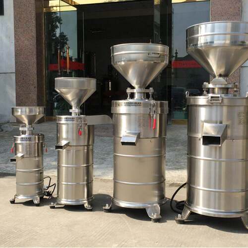 厂家供应田岗TGM-130小型自动浆渣分离磨浆机商用不锈钢豆浆机