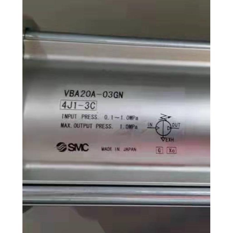 SMC原装进口增压伐正品现货供应 VBA20A-03GN VBAT10A1 VBAT20A1