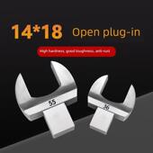 18mm扭力扳手插件固定开口头可换头力矩扳手替换头开口转换头