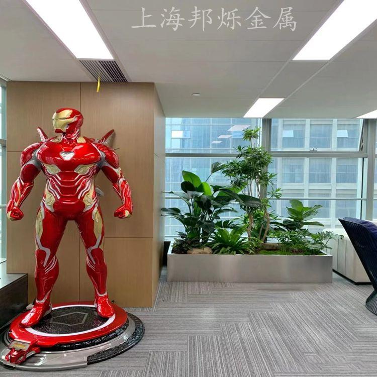 不锈钢花箱组合市政道路隔离景观花架上海仿木纹花池围边焊接