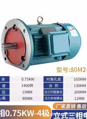 立式机电动30V法兰盘11/1.5/.2.2/3/4/5.5/118KW三相铜芯MXV交流