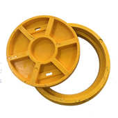 武汉定制加工树脂圆井球墨铸铁井水篦子沟盖板不锈钢井盖